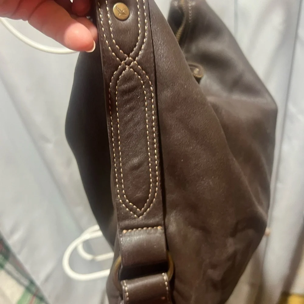 Eddie Bauer Brown Hobo Bag